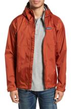 Men's Patagonia 'torrentshell' Packable Rain Jacket, Size - Brown