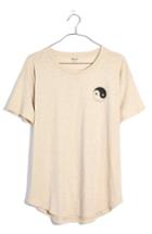 Women's Madewell Yin Yang Whisper Cotton Tee - Grey