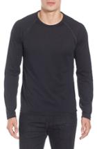 Men's Billy Reid Long Sleeve T-shirt, Size - Blue