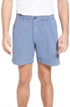 Men's Vintage 1946 Snappers Elastic Waist Shorts, Size - Blue