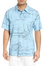 Men's Quiksilver Waterman Collection Big Kine Camp Shirt
