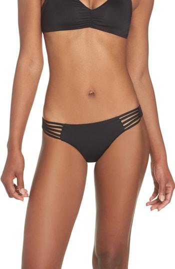 Women's Patagonia Seaglass Bay Reversible Bikini Bottoms - Black
