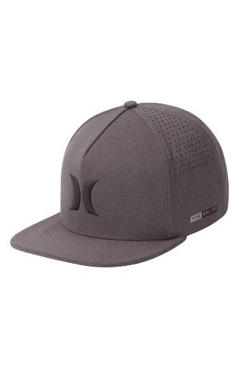 Men's Hurley Dri-fit Icon Snapback Baseball Cap - Black
