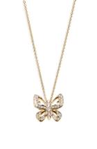 Women's Roberto Coin Diamond Butterfly Pendant Necklace