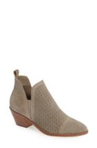 Women's Sigerson Morrison Perforated Western Bootie Eu - Grey