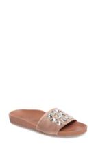 Women's Pedro Garcia Amery Crystal Slide Sandal Us / 34eu - Brown