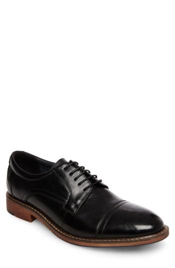 Men's Steve Madden Averie Cap Toe Derby .5 M - Black