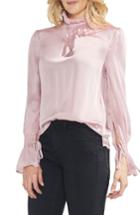 Women's Vince Camuto Tie Flare Cuff Blouse - Pink