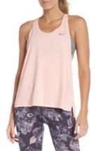 Women's Nike Dry Miler Crossback Tank - Pink