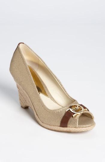 Women's Michael Michael Kors 'meg' Open Toe Espadrille