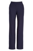 Women's Eileen Fisher Straight Leg Pants - Blue
