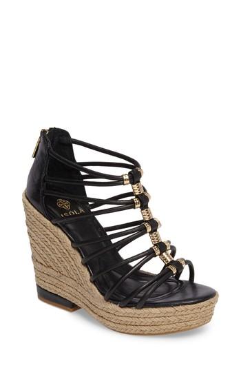 Women's Isola 'yara' Sandal .5 M - Black