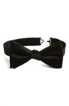 Men's Nordstrom Men's Shop Silk Pre-tied Bow Tie, Size - Black