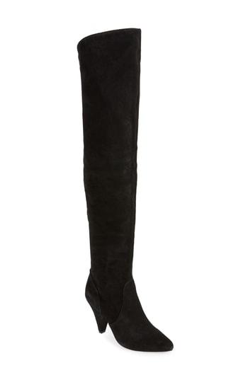 Women's Kurt Geiger London Violet Over-the-knee Boot Us / 36eu - Black