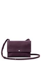 Shinola Accordion Grain Leather Crossbody Bag -