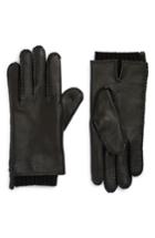 Men's Hestra 'tony' Deerksin Leather Gloves - Black