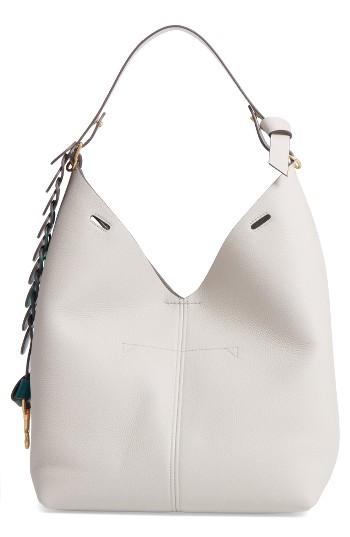 Anya Hindmarch Small Leather Hobo - Grey