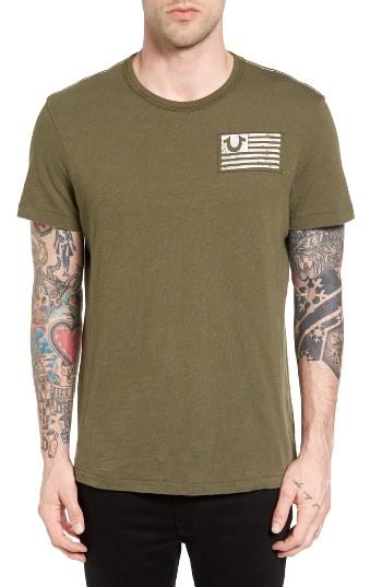 Men's True Religion Brand Jeans Stacked Logo Graphic T-shirt