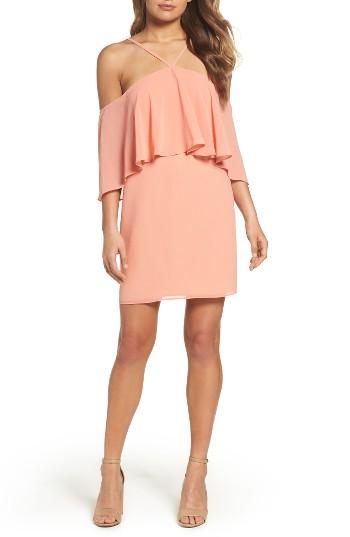 Women's Ali & Jay Bougainville A Bliss Off The Shoulder Dress - Coral
