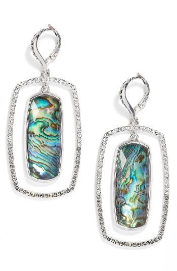 Women's Judith Jack Abalone Orbital Drop Earrings