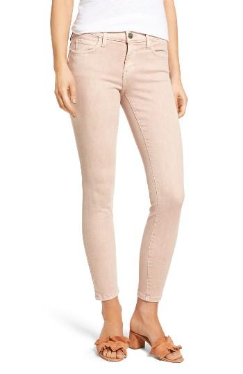 Women's Current/elliott The Stiletto Ankle Skinny Jeans - Pink