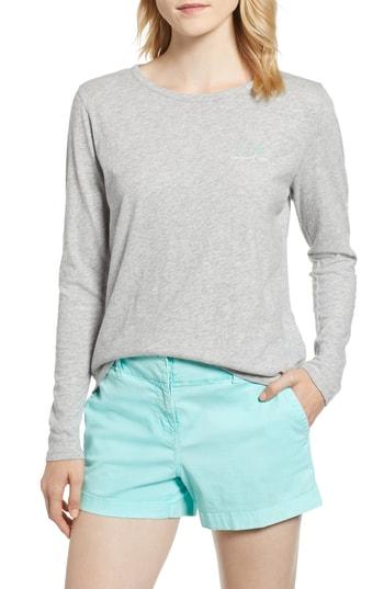 Women's Vineyard Vines Vintage Whale Slub Cotton Tee - Pink