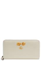Women's Gucci Linea Fioccino Leather Continental Wallet -