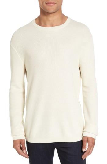 Men's Vince Honeycomb Crewneck Sweater