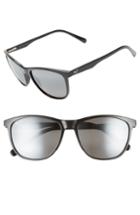 Women's Maui Jim Sugar Cane 57mm Polarizedplus2 Sunglasses - Gloss Black/ Neutral Grey