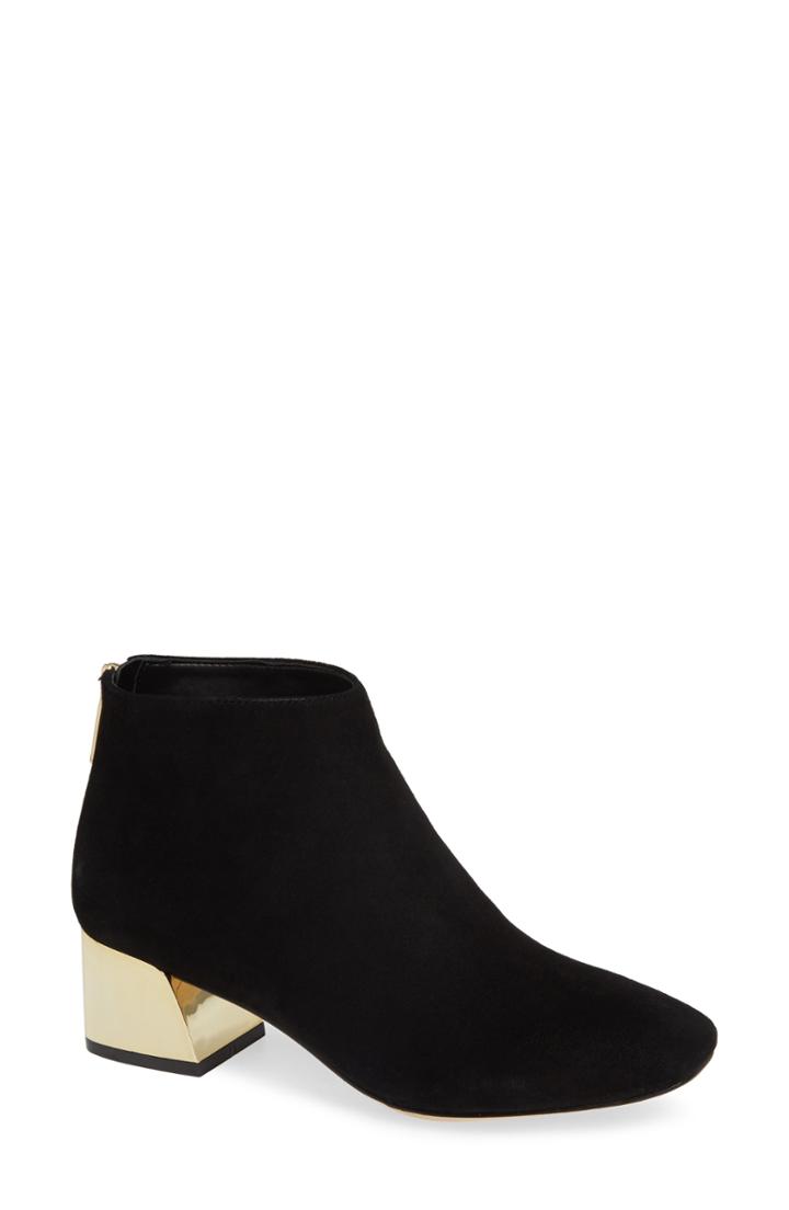 Women's Karl Lagerfeld Paris Hayden Bootie .5 M - Black