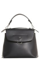 Fendi Mini Back To School Leather Backpack - Black
