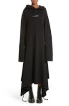 Women's Vetements Hoodie Wrap Dress - Black