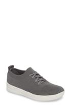 Women's Fitflop Uberknit(tm) F-sporty Sneaker .5 M - Grey