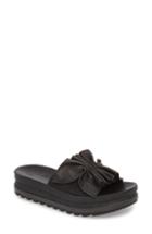Women's Fantasy Sandals Fiorella Platform Slide Sandal -6.5us / 37eu - Black