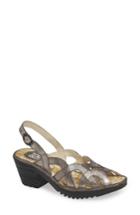 Women's Fly London Weza Sandal .5-6us / 36eu - Yellow