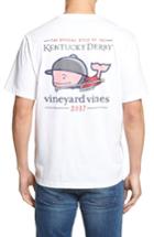 Men's Vineyard Vines Bugle Whale Pocket T-shirt - White