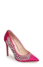 Women's Topshop April Embellished Pump .5us / 37eu - Pink