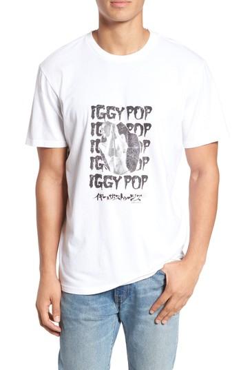 Men's Iggy Pop X Billabong Raw Power T-shirt - White