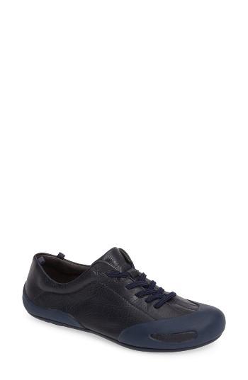 Women's Camper 'peu Senda' Lace-up Flat Eu - Blue