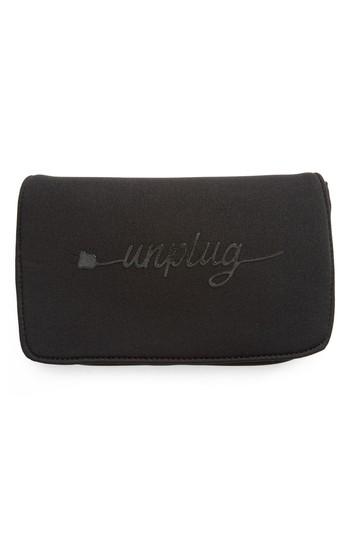 Nordstrom Neoprene Tech Case, Size - Black