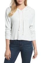 Women's Velvet By Graham & Spencer Cozy Ribbed Hoodie