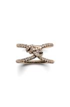 Women's Nora Kogan Diamond Yuki Shibari Knot Ring