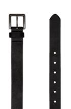 Men's Topman Faux Leather Belt /x-large - Black