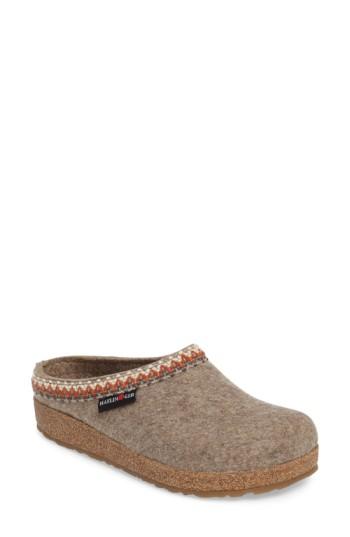 Women's Haflinger Zigzag Slipper Us / 38eu - Brown