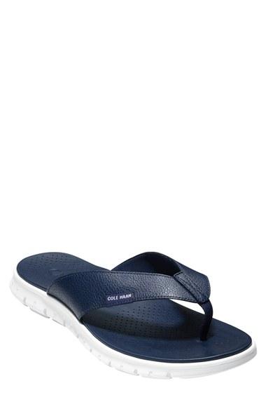 Men's Cole Haan 'zerogrand' Flip Flop M - Blue