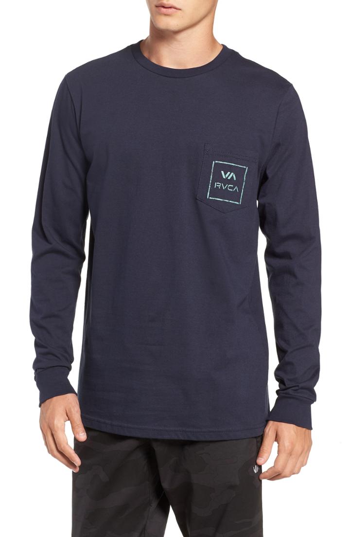 Men's Rvca Va Spray Graphic T-shirt - Blue