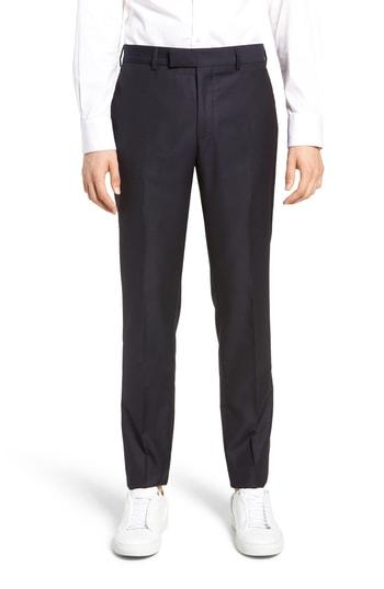 Men's The Kooples Slim Fit Suit Trousers Us / 48 Eu - Blue