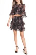 Women's Keepsake The Label Light Up Ruffle Minidress - Black