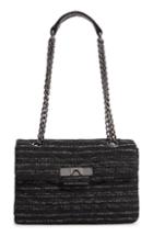 Kurt Geiger London Mayfair Quilted Tweed Shoulder Bag -