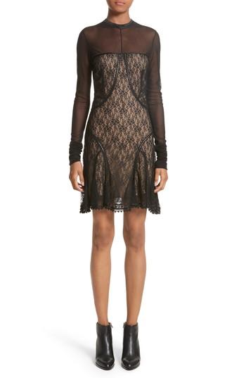 Women's Alexander Wang Lace Dress - Black